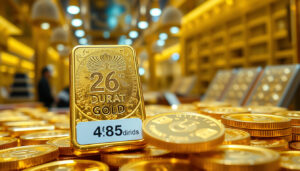 سعر الذهب عيار 24 في دبي اليوم 485 درهم